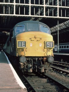 Class 45 at St.Pancras in 1975