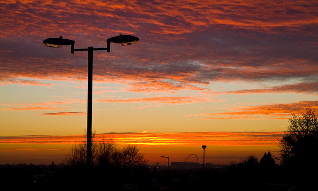 Wembley Sunset