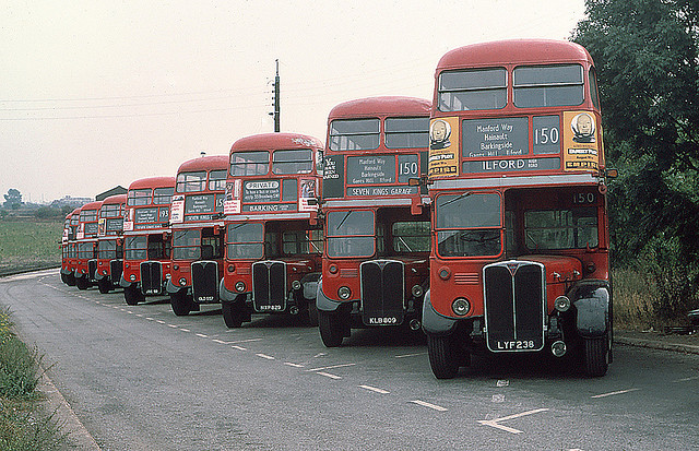 RT's at Goodmayes in 1976
