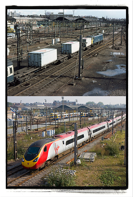 Willesden Junction 1982 and 2010