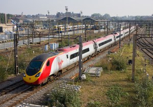 Virgin Pendolino at Willesden Junction