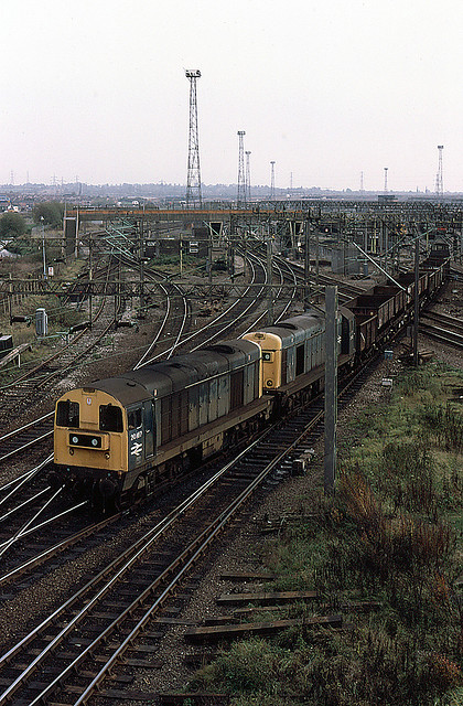 English Electric Type 1's at Bescot