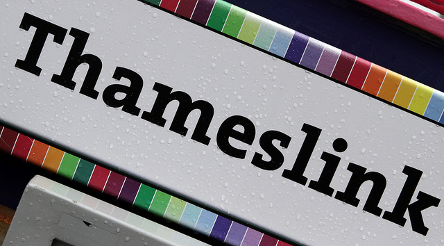 Thameslink - Train Operator's Sign on Hendon Station