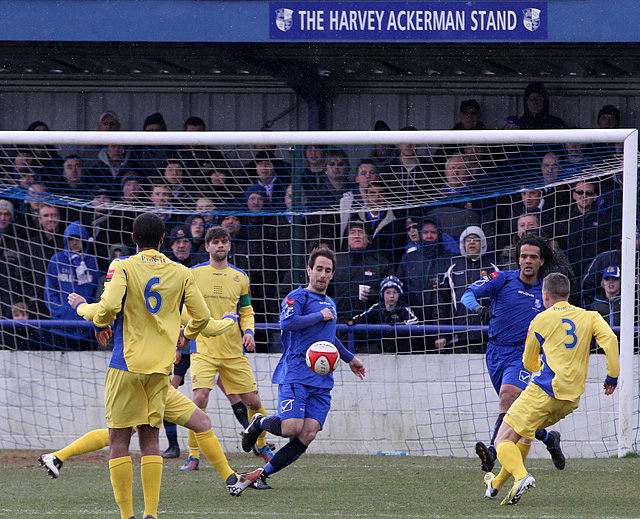 Danny Neilson puts in a good block.