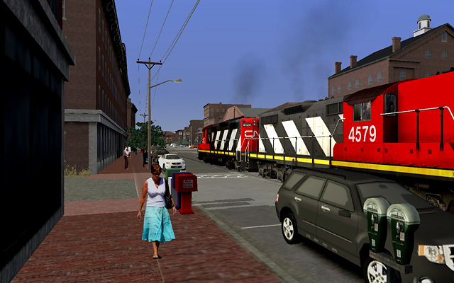 Along Commercial Street