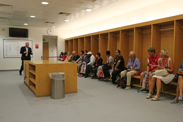 Arsenal Changing Room