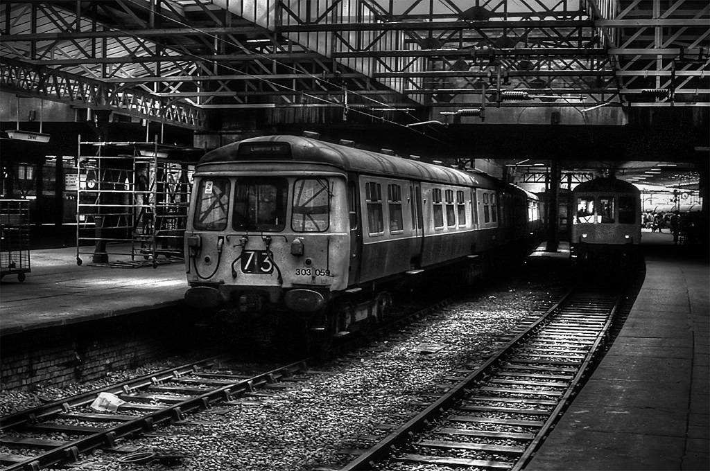 303059 at Crewe (1982)