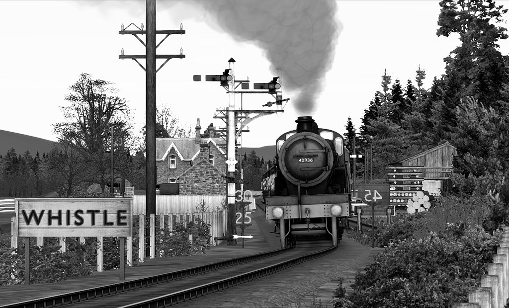 40936 departing Tarff_BW