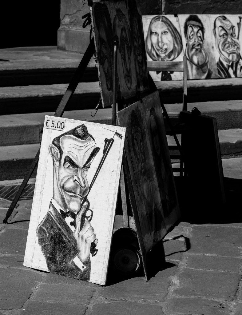 Chiaroscuro Caricature