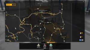 Northern Nevada - all the Town names in white were added by the MHAPro map upgrade.