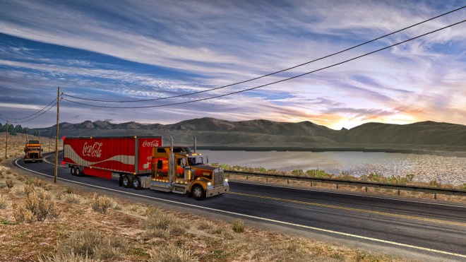Sunrise at Topaz Lake