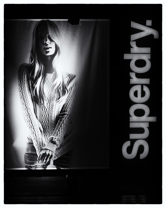 Superdry window display on Regent Street