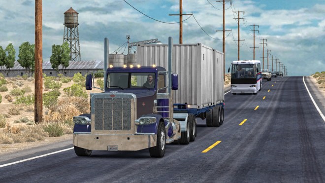 Playing 'follow-my-leader' on the road to Elko - I guess 50mph is too slow for some people!