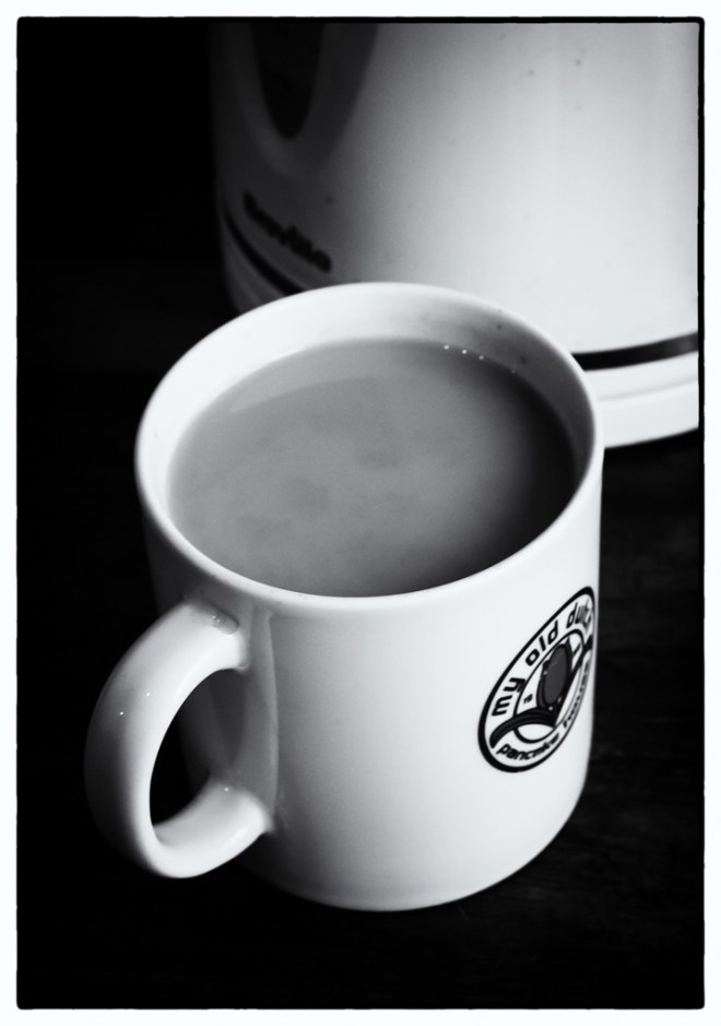 A nice hot cuppa - I make lots of these in a day!